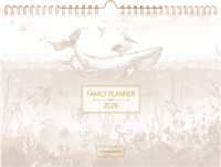 Pimpelmees Family Planner 2026 Warm Nude
