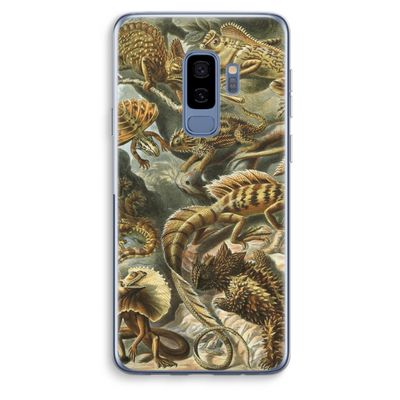 Haeckel Lacertilia: Samsung Galaxy S9 Plus Transparant Hoesje