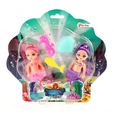 Toi Toys pop zeemeermin met accessoires 12 cm Toi Toys pop zeemeermin met accessoires 12 cm