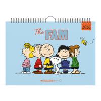 Snoopy - Peanuts Familieplanner 2026