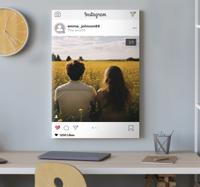 Instagram-scherm Gepersonaliseerd canvas schilderij Instagram-scherm Gepersonaliseerd canvas schilderij