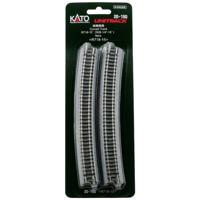 N Kato Unitrack 7078108 Gebogen rails 15 ° 718 mm 4 stuk(s)