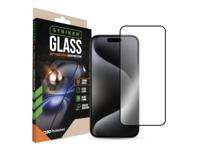Striker Striker D3O Xtreme Impact Glass Screen Protector - Black Frame - Apple iPhone 15 Pro