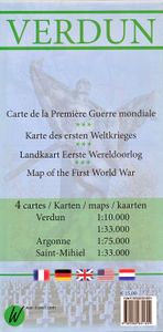 Historische Kaart Verdun - Eerste Wereldoorlog | War travel