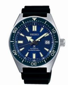 Horlogeband Seiko SPB053J1 / 6R15-03W0 / R02C011J0 Rubber Zwart 20mm