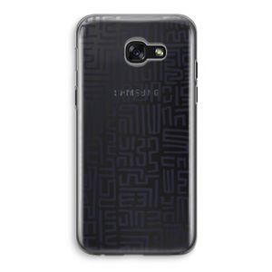 Moroccan Print: Samsung Galaxy A5 (2017) Transparant Hoesje