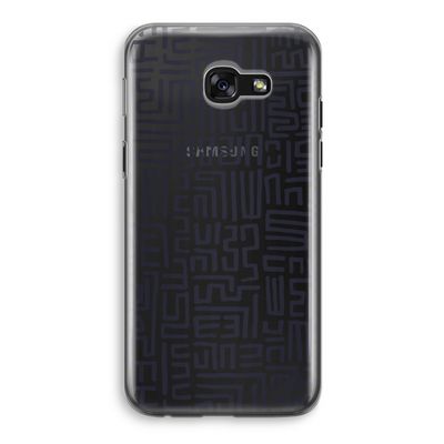 Moroccan Print: Samsung Galaxy A5 (2017) Transparant Hoesje