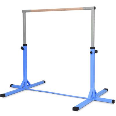Gymnastiektraining Turnrek in Hoogte Verstelbaar 90cm-150cm Kinderen Gymnastiek Rekstok Turnstangen tot 100 kg Belastbaar
