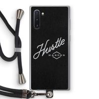 Hustle: Samsung Galaxy Note 10 Transparant Hoesje met koord