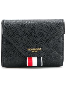 Thom Browne porte-cartes à design d'enveloppe - Noir