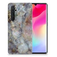 Xiaomi Mi Note 10 Lite | TPU | Siliconen hoesje | Marmer Grijs