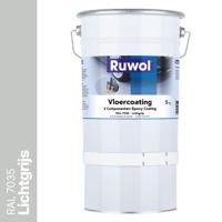 Ruwol 2K Epoxy Vloercoating Lichtgrijs (RAL 7035) 5 kg