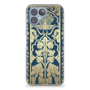 Fairphone 5 TPU Case Beige Flowers