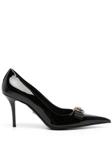 Versace escarpins Gianni Ribbon 85 mm - Noir