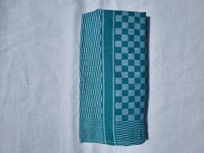 Theedoeken Groen en Wit Geblokt 65x65cm 100% Katoen - Treb WS