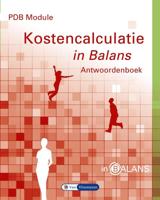 PDB module kostencalculatie in balans (Paperback)