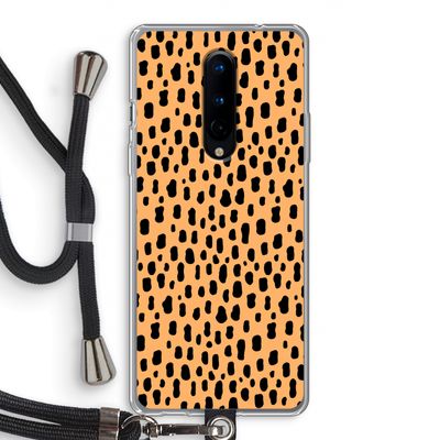 Panter: OnePlus 8 Transparant Hoesje met koord