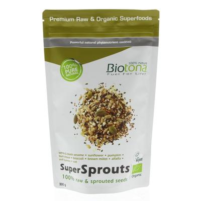 Biotona Superfoods Super Sprouts 100% Raw & Sprouted Seeds 300gr