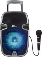 Draagbare Bluetooth Trolley Speaker met karaokemicrofoon - iParty - thumbnail