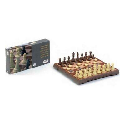 Schaken en Dammen Spelbord Cayro 453 Plastic Magnetisch