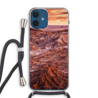Mars: iPhone 12 Transparant Hoesje met koord