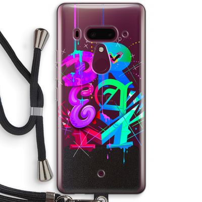 Dream: HTC U12+ Transparant Hoesje met koord