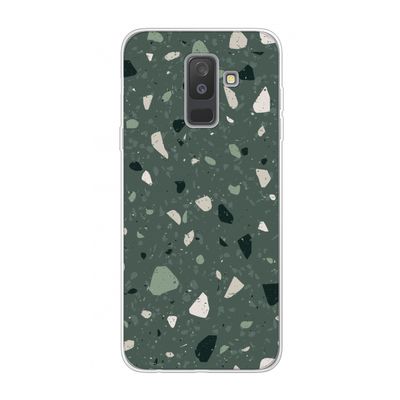 Terrazzo N°19: Samsung Galaxy A6 Plus (2018) Transparant Hoesje