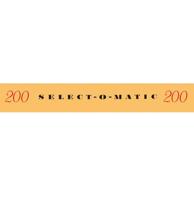 Seeburg KD200 Top Sticker