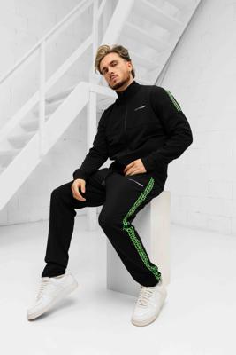 XPLCT X SFS Creative Trainingspak Heren Zwart/Groen - Maat L - Kleur: ZwartGroen | Soccerfanshop