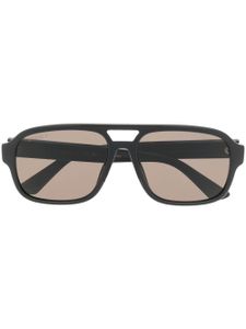 Gucci Eyewear lunettes de soleil à monture pilote - Noir