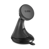 sbs mobile Magnetischer Autohalter mit Saugnapf Linie Wide Telefoonhouder voor in de auto 360° draaibaar Bevestigingswijze (auto): Zuignap