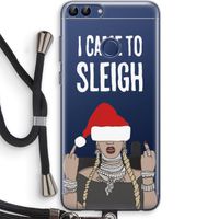 Came To Sleigh: Huawei P Smart (2018) Transparant Hoesje met koord