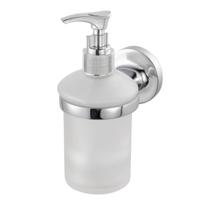 Zeepdispenser Haceka Aspen | Wandmontage | RVS | Rond | Chroom