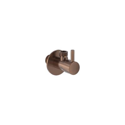 Hoekstopkraan MAY G1/2" x G3/8" Geborsteld Mat Koper PVD