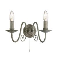 Searchlight WandlampGreythorne - 3362-2GY