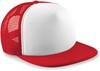 Beechfield CB645b Junior Vintage Snapback Trucker - Classic Red/White - One Size