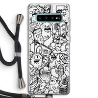 Vexx City #2: Samsung Galaxy S10 Plus Transparant Hoesje met koord