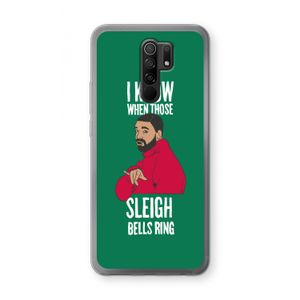 Sleigh Bells Ring: Xiaomi Redmi 9 Transparant Hoesje