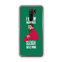 Sleigh Bells Ring: Xiaomi Redmi 9 Transparant Hoesje