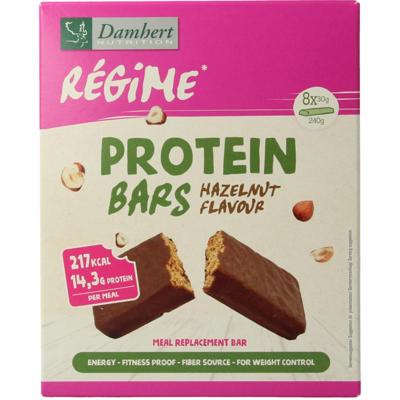 Damhert Afslank proteinereep chocolade hazelnoot