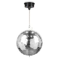 Fuzzix MB30ML Discobal 30 cm - met motor op batterijen en RGBW LED's