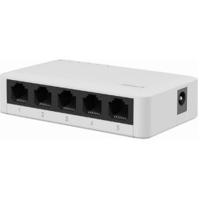 Gembird NSW-G5-01 netwerk-switch Unmanaged Gigabit Ethernet (10/100/1000) Wit - thumbnail