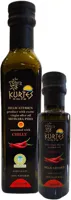 Kurtes fles delicatessen olijfolie chili 100 ml