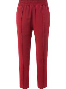 Haider Ackermann pantalon slim à taille élastiquée - Rouge