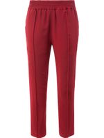 Haider Ackermann pantalon slim à taille élastiquée - Rouge