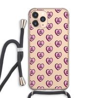 GIRL POWER: iPhone 11 Pro Max Transparant Hoesje met koord