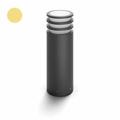 Philips Tuinlamp rondHue Lucca 40cm Antraciet - 1740293P0
