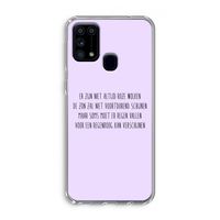 Regenboog: Samsung Galaxy M31 Transparant Hoesje Regenboog: Samsung Galaxy M31 Transparant Hoesje