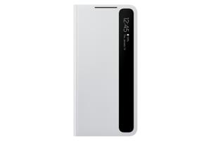 Samsung Clear View cover voor Galaxy S21 Plus Telefoonhoesje Grijs