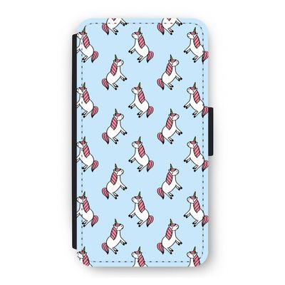 Eenhoorns overal: iPhone 11 Pro Flip Hoesje